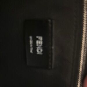 Fendi grey bag with dust cover